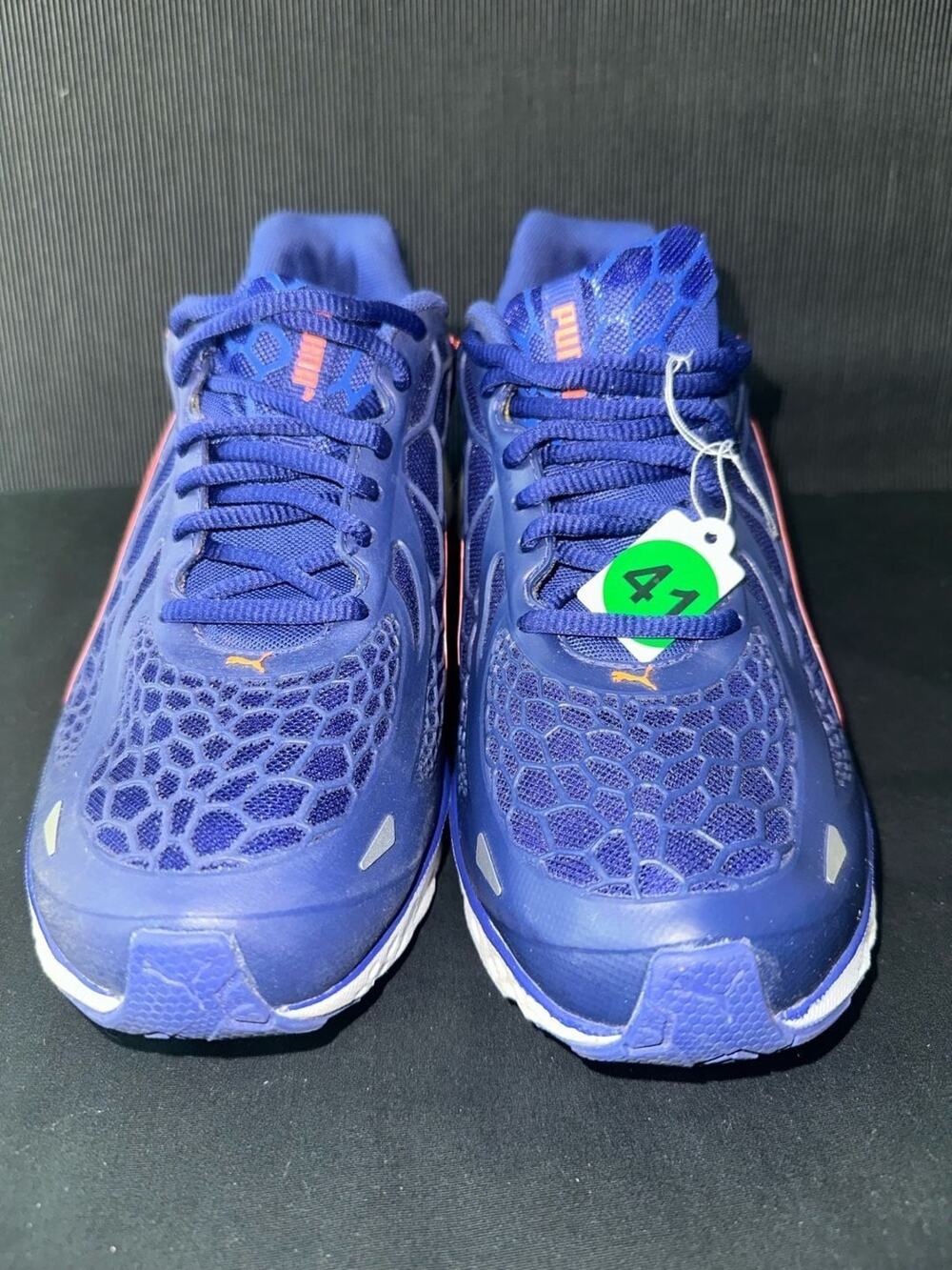 No.41 Puma BioWeb Elite Women's Running Shoes Blue/Orange